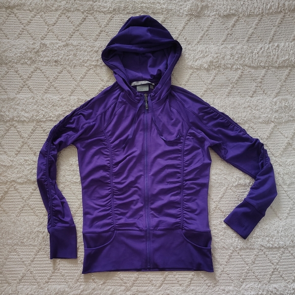Athleta Ruched Zip-Up Jacket - Picture 2 of 6